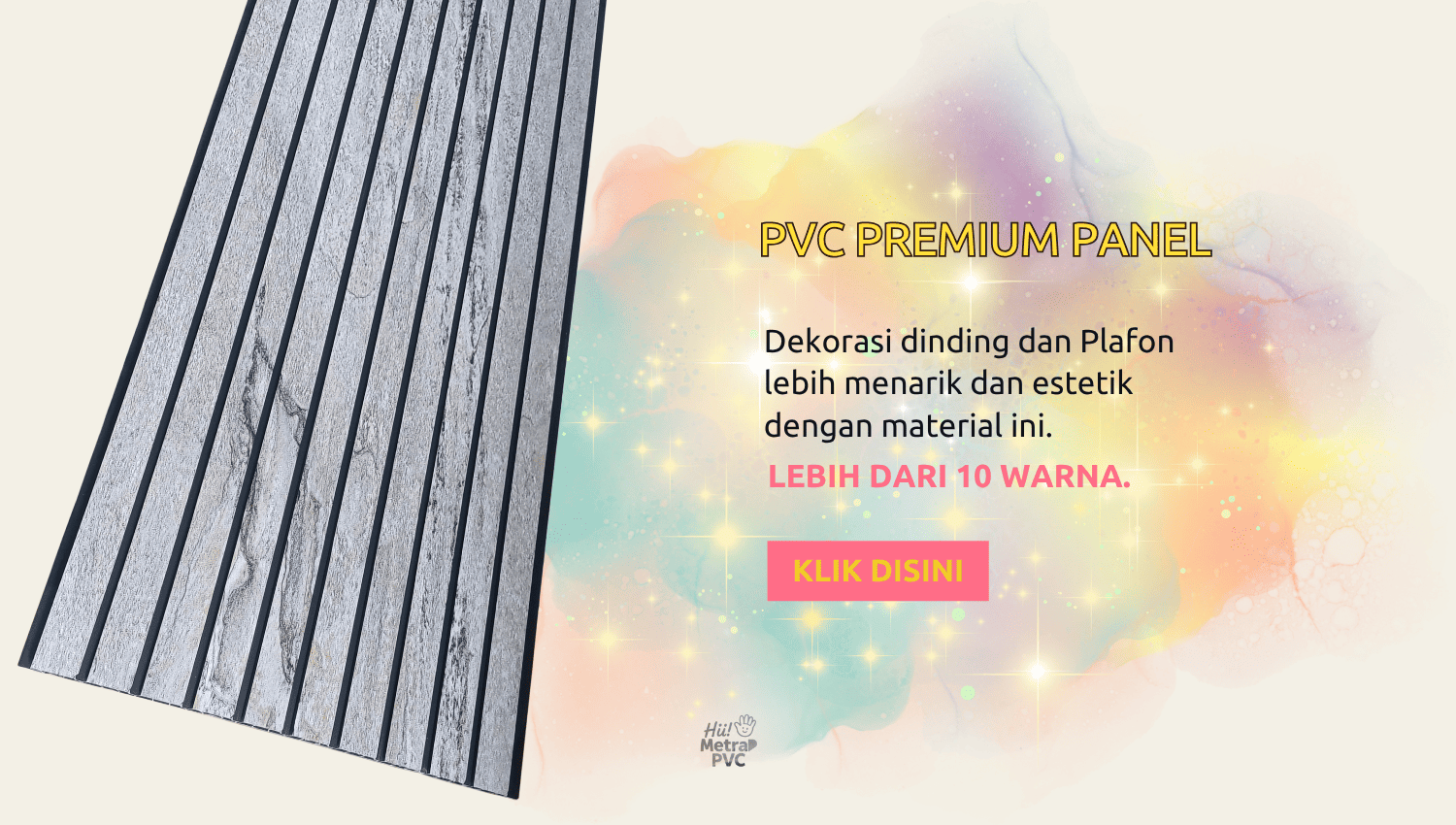 PVC Premium Panel lombok sumbawa