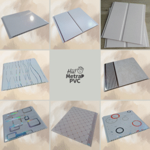 Plafon PVC Putih GLOS